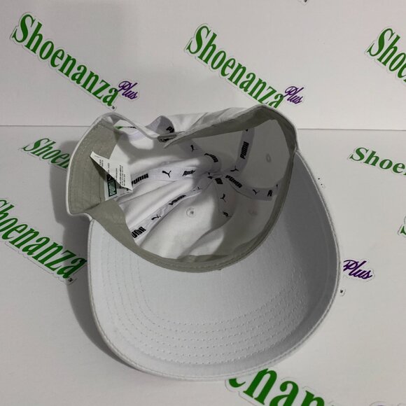 PUMA Hat Pride Baseball Cap Adjustable Strap White Rainbow Logo One Size - Picture 6 of 7